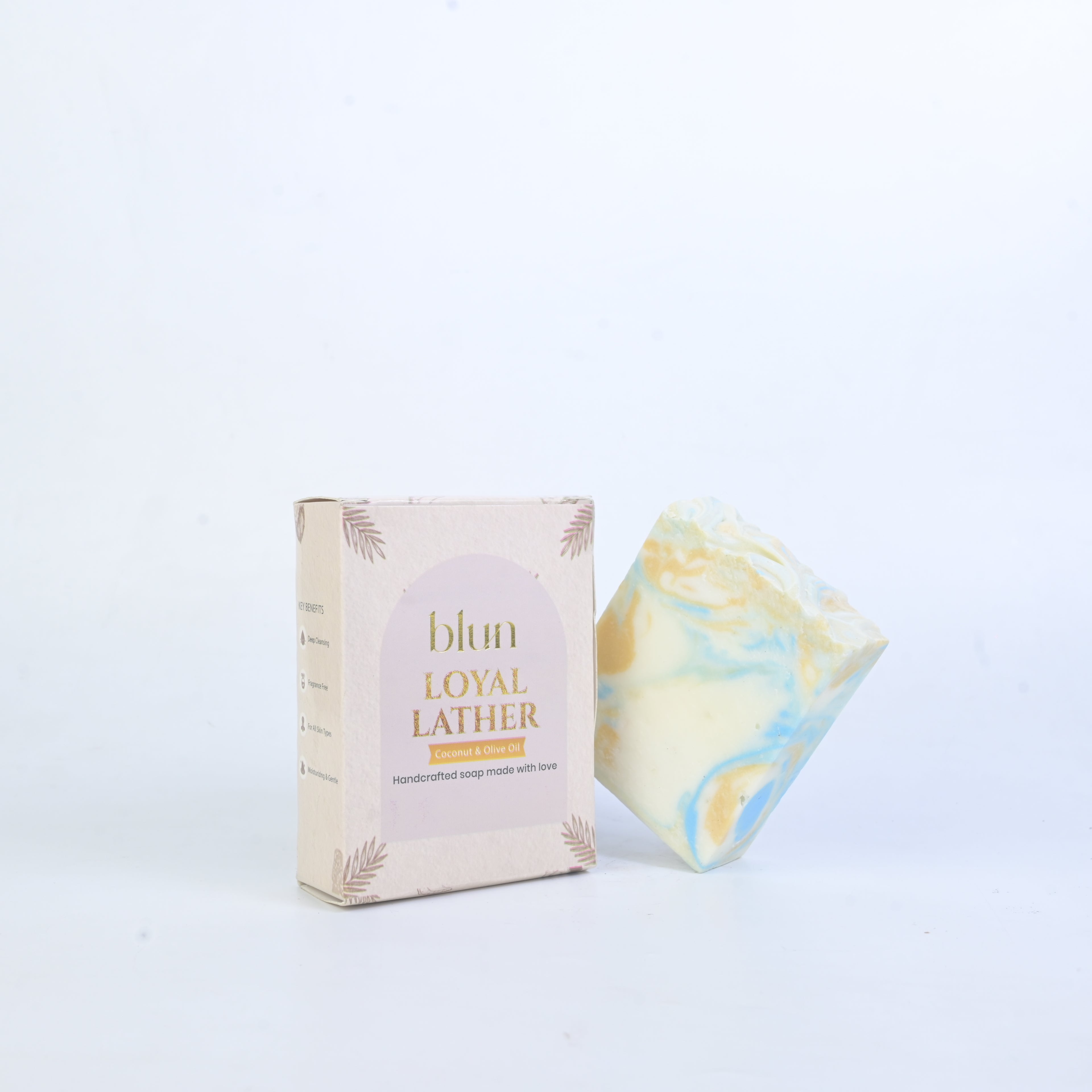 Blun Loyal Lather – Coconut & Olive Oil Handcrafted Soap