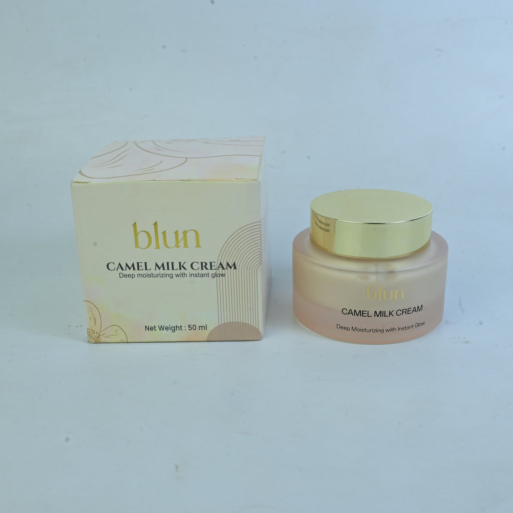 Blun Camel Milk Cream – Deep Moisturizing with Instant Glow (50ml)